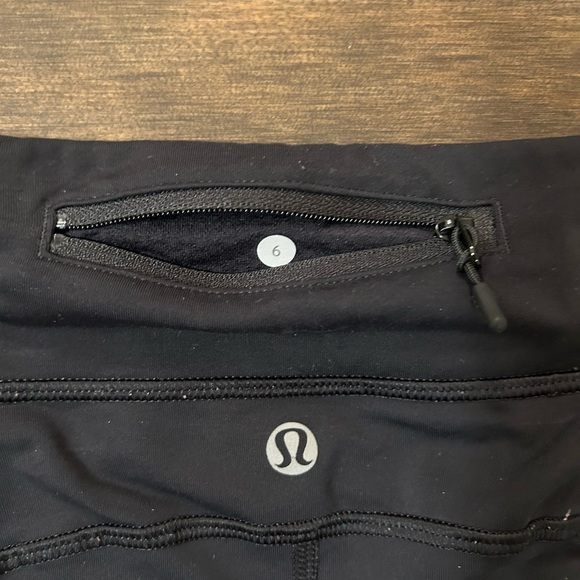 Lululemon Shorts (Black, Size 6) - Picture 3 of 3